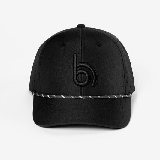 Dapper Duffer Classic — Black/Black Rope