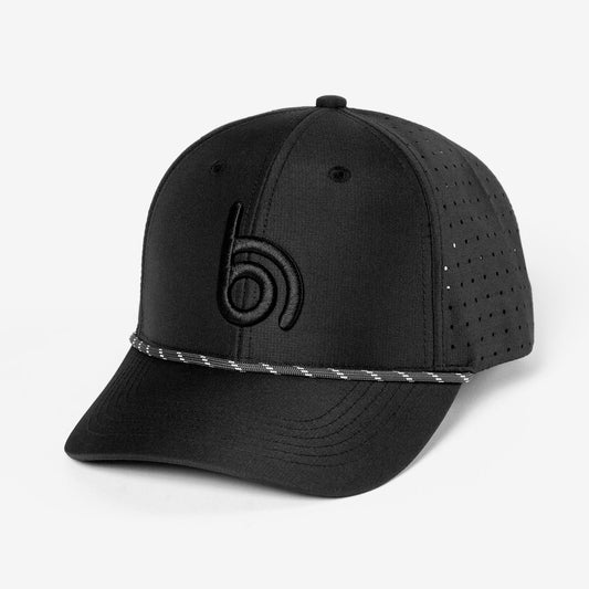Dapper Duffer Classic — Black/Black Rope